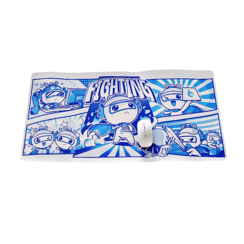 皮革大號卡通鼠標(biāo)墊